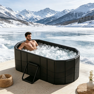 Large Adult Full Body <b>Foldable</b> <b>Bath</b> Tub Household Portable PVC Hot <b>Bath</b> and Ice <b>Bath</b> Tub <b>Foldable</b> Adult Bathtub - Product Image 1
