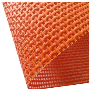 UV and Mildew Resistant 1000 Denier X 1000 Denier 9X9 PVC (Polyvinyl Chloride) Vinyl coated Polyester Scrim mesh fabric