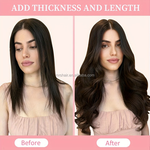 Extensiones de Cabello Humano Premium con Micro Anillas, Estilo Liso Brasileño, Ligeras y Naturales, Hechas con Cabello Humano Brasileño - Product Image 5