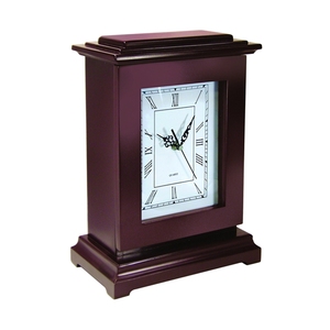 Étagères de rangement et composants de rangement, Décorations pour maisons, Étagère rectangulaire en acajou, Armoire à compartiment dissimulé pour armes à feu - Product Image 1