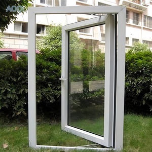 Fenêtre coulissante en aluminium oscillante sur mesure, double vitrage, haute transmission, étanche, pour usage domestique - Product Image 6