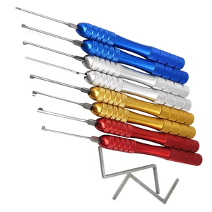 Herramientas de <span class=keywords><strong>Cerrajería</strong></span> Mágicas Universales 2 en 1 de Acero Metálico Coloridas para Automóviles, Suministros de <span class=keywords><strong>Cerrajería</strong></span> que Incluyen Ganzúas - Product Image 1