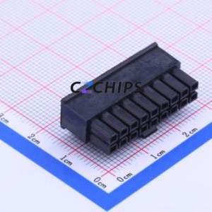HX30002-18P Housing (Wire-to-Board / Wire-to-Wire) P=3mm Connector ( Jack Structure: 2x9P )( Pitch: 3mm )( Row Spacing: 3mm ) - Product Image 2