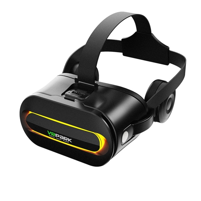 Virtual Reality Headset VR Glasses Built-In Headphones for Immersive Experience
