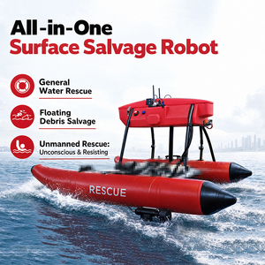 Robot de sauvetage aquatique télécommandé électrique pour personne inconsciente résistant à l'asphyxie, sauvetage automatique rapide, sauvetage intelligent - Product Image 2