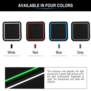 Posavasos Multifuncional de Goma para Portavasos de Coche para Toyota Prius 2020 2021 2022 2023, Accesorios para Coche, Alfombrilla para Portavasos - Product Image 3