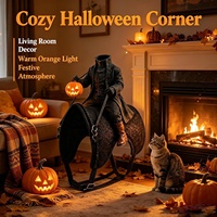 Costume d'Halloween pour chat et chien, motif Chevalier sans tête, effrayant, 3D, accessoires de déguisement pour animaux de compagnie, idéal pour petits chats et chiens