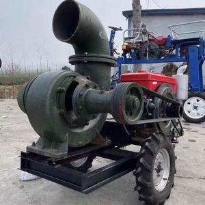 Bomba de Flujo Mixto SHUANGSHENG de Alta Calidad para Motor Diésel, Alta Presión, 0.75KW, 50/60Hz, Personalización OEM, Agua y Aguas Residuales - Product Image 2
