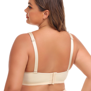 Ladymate ODM/OEM Sujetador De Cobertura Completa Sin Relleno <span class=keywords><strong>reggiseno</strong></span> da donna <span class=keywords><strong>Non</strong></span> <span class=keywords><strong>imbottito</strong></span> Plus Size <span class=keywords><strong>reggiseno</strong></span> sportivo Wireless a copertura Completa - Product Image 6