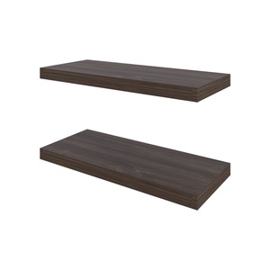 Étagère flottante en chêne Sienna, support mural en bois pour rangement et décoration de la maison ou du bureau - Product Image 3