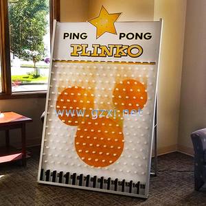 Carnaval fête décoration <span class=keywords><strong>Plinko</strong></span> Puzzle <span class=keywords><strong>jeu</strong></span> <span class=keywords><strong>jeu</strong></span> de société fête d'anniversaire fournitures événement cirque thème disque <span class=keywords><strong>jeu</strong></span> de goutte - Product Image 5