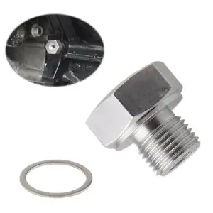مهايئ ضغط الزيت المبادلة LS M16x1.5 Port-يحول NPT لمقياس الزيت الميكانيكي لما بعد البيع - Product Image 1