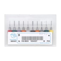 Lot de 10 mini forets CNC en alliage Micro HSS et M35 0.3mm-1.2mm en acier au tungstène pour le forage de puits en plastique et PCB 4mm de diamètre