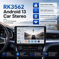 Radio Estéreo para Auto Android 2Din de 9 Pulgadas RK3562 OEM ODM de Fábrica, 4GB 64GB, Pantalla Táctil, AM FM, BT, DSP, Reproductor Multimedia de DVD
