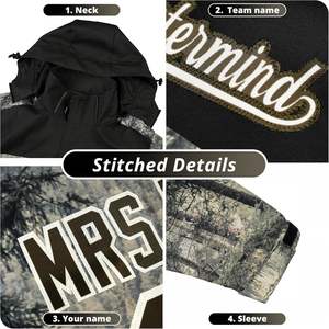 2025 chaqueta cortavientos ligera de tela recubierta personalizada para hombres y mujeres chaqueta de lluvia impermeable con capucha letras cosidas número XL - Product Image 5