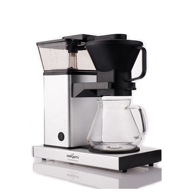 Fully Automatic Electric Aluminum Drip Coffee Brewer 1350W Mini Americano Capsule Portable Hotel Use 20 Bars Pressure Espresso