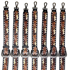 BS INTERNATIONAL Vintage Pin Buckle Cow Leather Steel Eco-Friendly Heavy Duty Waterproof Solid 3D <b>Snake</b> Design Formal Belt - Product Image 4