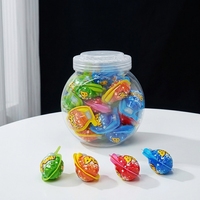 Bonbons mous fourrés aux fruits, en forme de bloc, multicolores, au goût sucré, en boîte, fabriqués en usine, assurant une production sûre et hygiénique