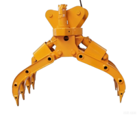 Mejor Precio: Pinza Hidráulica para Chatarra Metálica, Accesorio Acoplable para Excavadora, para Construcción, Agricultura e Industrias, Motor, Engranaje, Bomba