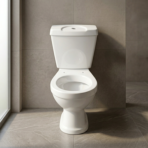 Inodoro de Dos Piezas de Cerámica Europea de Último Diseño Vistaar, con Doble Descarga, Tanque Oculto, Montaje en el Suelo, Ecológico - Product Image 6