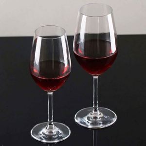 Gobelet à vin en cristal résistant à la chaleur - Verre à pied transparent pour bar à domicile, dîner de luxe et usage polyvalent - Product Image 3