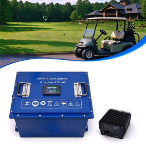 Batería de Iones de Litio OEM ODM de Alta Potencia con BMS Integrado de 36V 48V 100Ah 200Ah para Carrito de Golf, UTV, Todoterreno, NEV, Caza - Product Image 1
