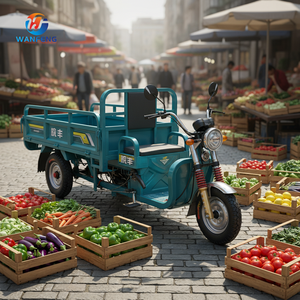 Multifunctionele elektrische vracht-driewielers met grote capaciteit, <span class=keywords><strong>3</strong></span>-wiel elektrische driewieler voor transport - Product Image 4