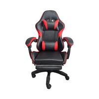 Chaise élévatrice minimaliste JF pour bureau à domicile Chaise de jeu bon marché avec appui-tête réglable et repose-pieds en métal personnalisable