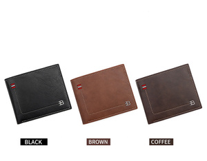 RTS Bulk Mixed Order Casual Short <b>Wallet</b> RFID Card Holder Multi-Card Horizontal Position Canvas Lining <b>Long</b> Open Closure - Product Image 2
