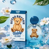 Offre Spéciale : Coffret Parfum Teddy Island 50ml EDP – Flacon Ourson Ludique et Amusant, Senteur Fruitée Florale Fantaisie, Cadeau Adorable pour Femme