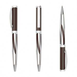 Bolígrafo Moderno de Metal con Rodillo, Color Rojo Marrón Intenso, Económico, para Escritura Profesional, Regalo Lujoso y Atemporal para Seres Queridos - Product Image 1