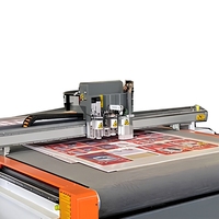 Máquina de Corte Oscilante CNC para Pegatinas Publicitarias, Cajas de Cartón, Cartón KT, Cartón, en Venta
