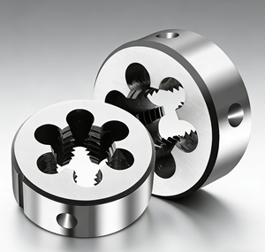 Ferramentas de Corte de Rosca Circular HSS para Parafusos de Aço Inoxidável M2 M3 M4 M5 M6 M8 M10 M12 M14 M16 M18 M20 - Product Image 1