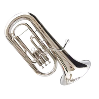 Euphonium Silver Adult Professional Performance Brass Instrument
