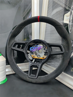 Volant de voiture en cuir de haute qualité, vente chaude, directement de l'usine, pour Porsche Macan Cayenne 718 911 Panamera