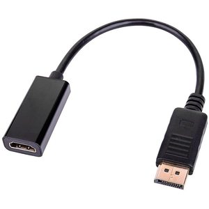 อะแดปเตอร์วิดีโอเสียงดิสเพลย์พอร์ตเป็น HDMI พร้อมการโค้งงอ 180 องศาสำหรับการเชื่อมต่อจอภาพและทีวี - Product Image 3