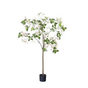 Arbre artificiel de bougainvillier Dream Castle en pot pour décoration intérieure et verdure - Product Image 1