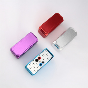 Dental Bur Box LK-1454 Rectangular Sterilization <b>Case</b> Multiple Colors For Dental Instruments - Product Image 1