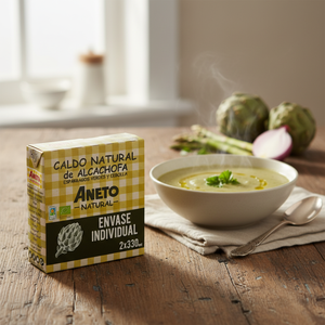 Caldo de Alcachofa Fresco Orgánico de Primera Calidad con Ingredientes Puros, 12X330ml, en Venta - Product Image 3
