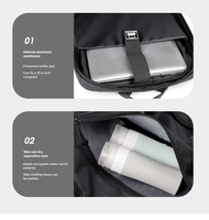 Tas Ransel Bisnis USB Charging Terbaru, Tas Laptop Anti Air dengan Kapasitas Besar untuk Perjalanan, Kerja, dan Aktivitas Sehari-hari