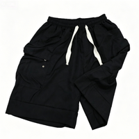 Shorts de sport personnalisés pour hommes en nylon respirant et écologique, service OEM, design avec cordon de serrage
