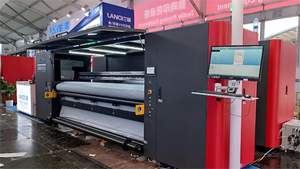 Printer UV Roll to Roll Otomatis Lanqi 320CM Baru dengan Kepala Cetak Konica CMKY Putih CMKY Light Box Printer Digital UV - Product Image 2