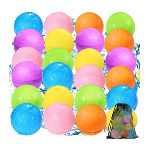 Bombas de Agua Reutilizables de Silicona de Relleno Rápido y Fácil, Juguetes de Verano para Exteriores, Venta al Por Mayor - Product Image 2