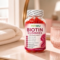 Gummies pour la croissance des cheveux plus épais, véganes, à la biotine, antioxydantes, sans sucre, sans gluten, produits de beauté pour femmes adultes et adolescentes