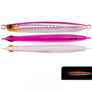 Cebo de Pesca de Mar luminoso de tiro lejano de 40G y 87mm, placa de hierro para hundimiento rápido en <span class=keywords><strong>el</strong></span> lago, río, corriente para caballa, rebanada de mar, <span class=keywords><strong>gato</strong></span> - Product Image 1