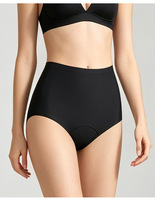 Cómodas Bragas Menstruales de Nylon Transpirables, Finas y Suaves, Talla Grande 4XL, de Tiro Medio, Antifugas, para la Seguridad Femenina