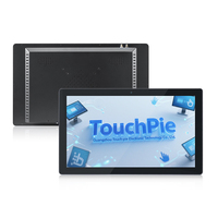 Boîtier métallique, écran tactile industriel de 15,6 pouces, 18,5 pouces, 21,5 pouces, PC tactile, moniteur tactile Android/Ubuntu/Debian/Windows pour kiosque