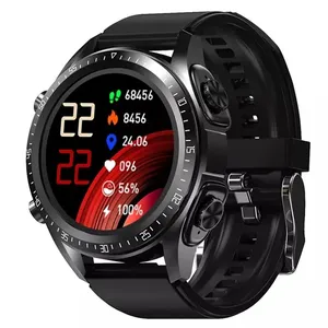 Montre connectée T10 de haute qualité, nouvelle version 2023, 2 en 1 pour hommes, sport, Relojes Hombre Jm03, montre connectée avec écouteurs - Product Image 2