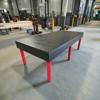 Banc de travail de soudage 3D en fonte D28, très demandé, avec fixation en acier et plateforme 3D flexible pour station de soudage