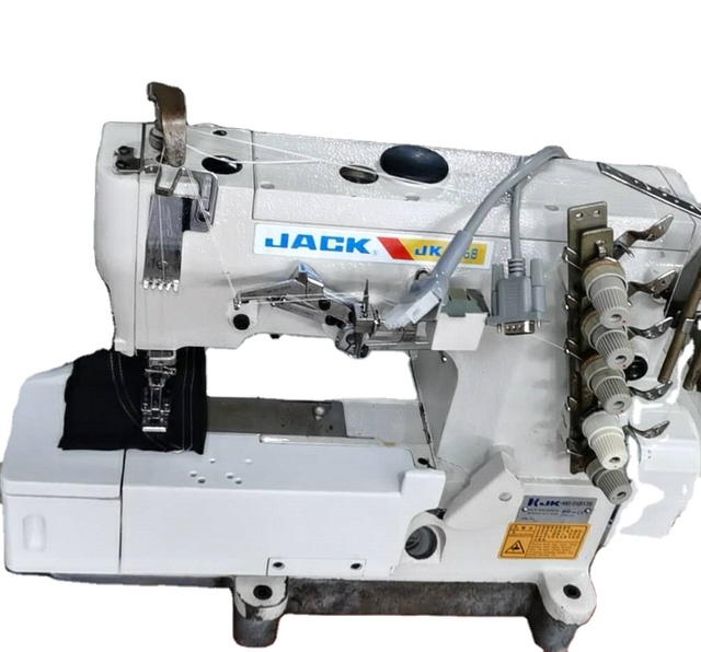 Cheap Price High Speed Used China Made Jack 500-01head with New Direct Drive Interlock Sewing Machine Good Sell